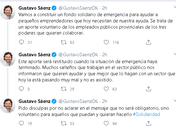 Gustavo Sáenz ( GustavoSaenzOK) Twitter