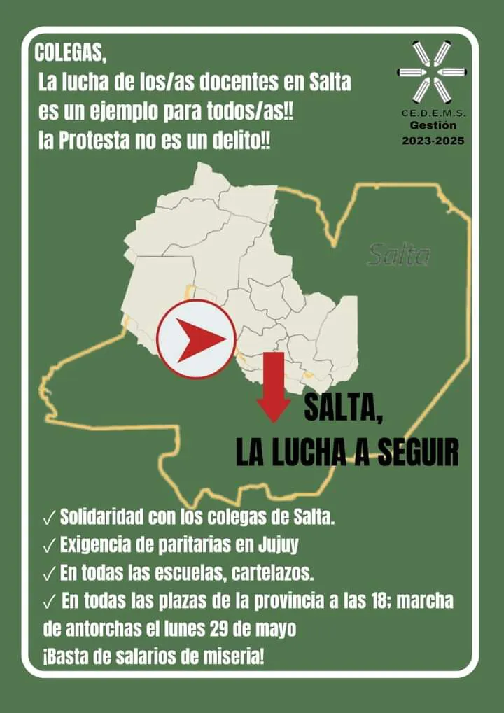 paro docente nacional 2