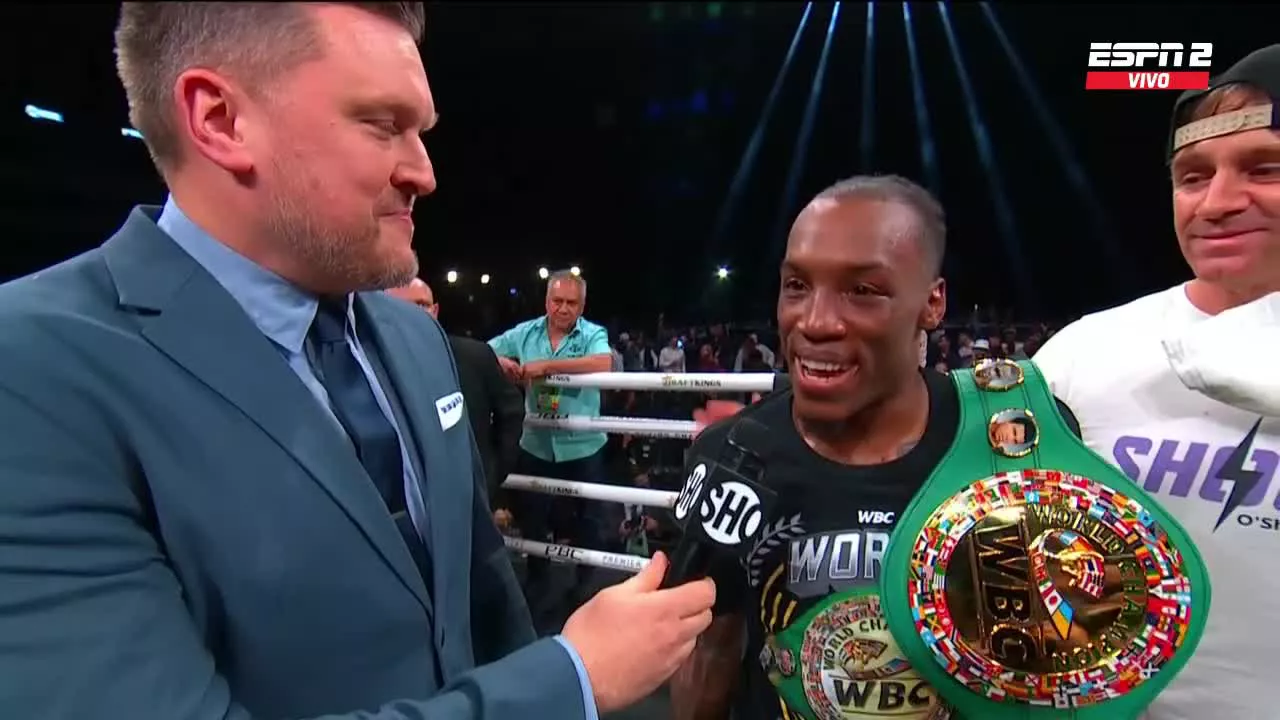 O'Shaquie Foster nuevo campeón