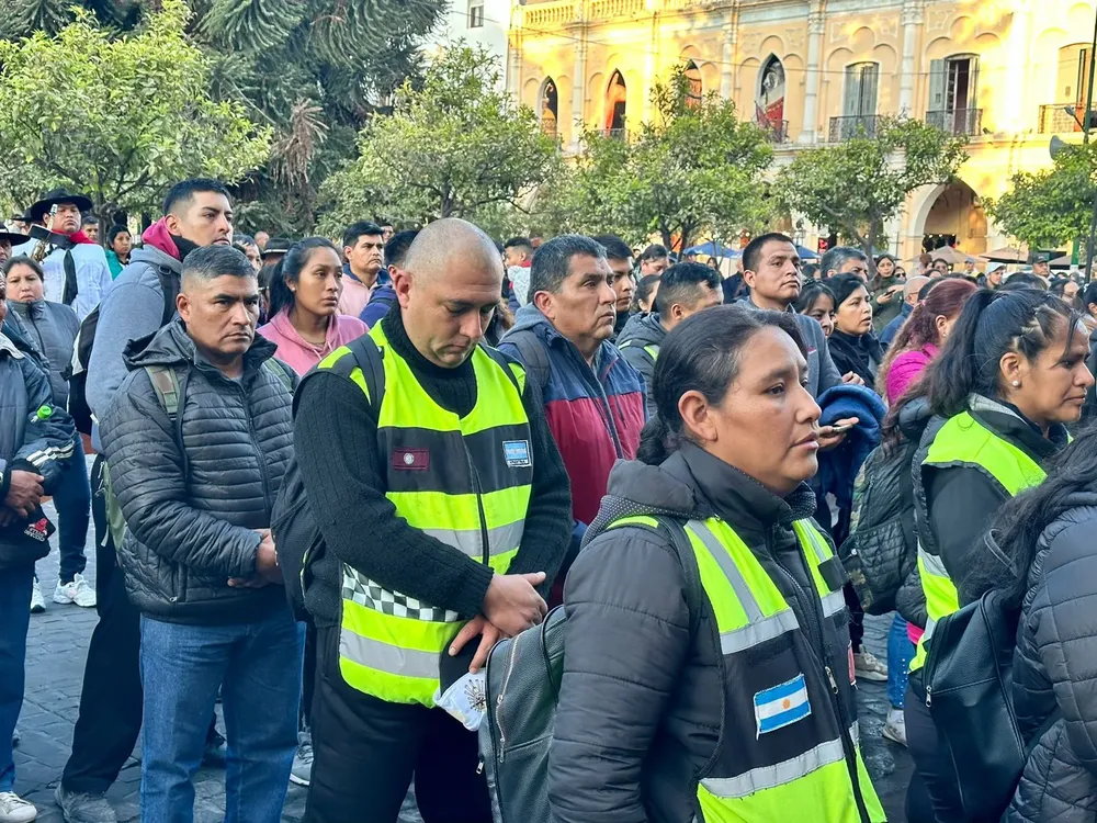 Policías peregrinan desde El Carril (7)