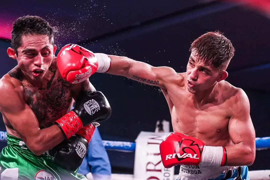 Ramón Quiroga vence a Efraín Rodríguez y gana cinturón Fedelatin Mosca (9)