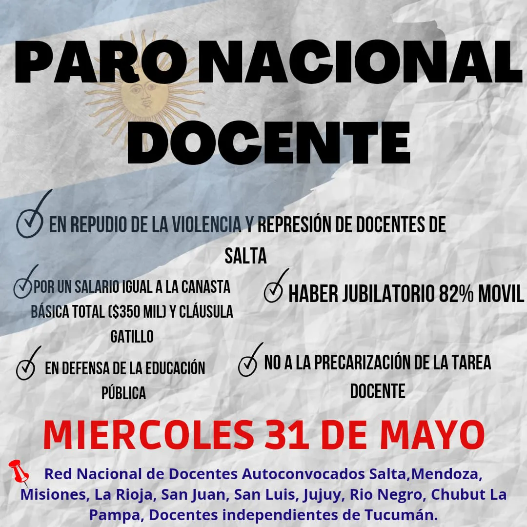 paro docente nacional 1