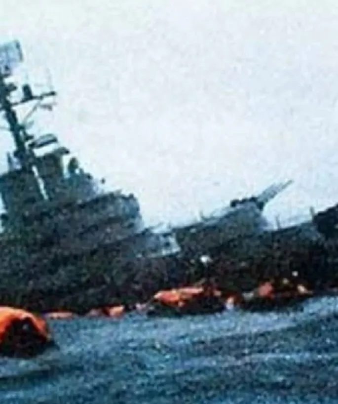MALVINAS hundicimiento del crucero gral Belgrano