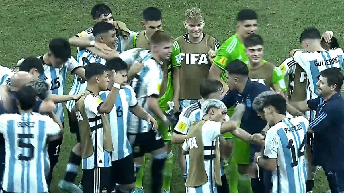 Argentina goleó a Brasil y pasó a semifinales del SUB 17