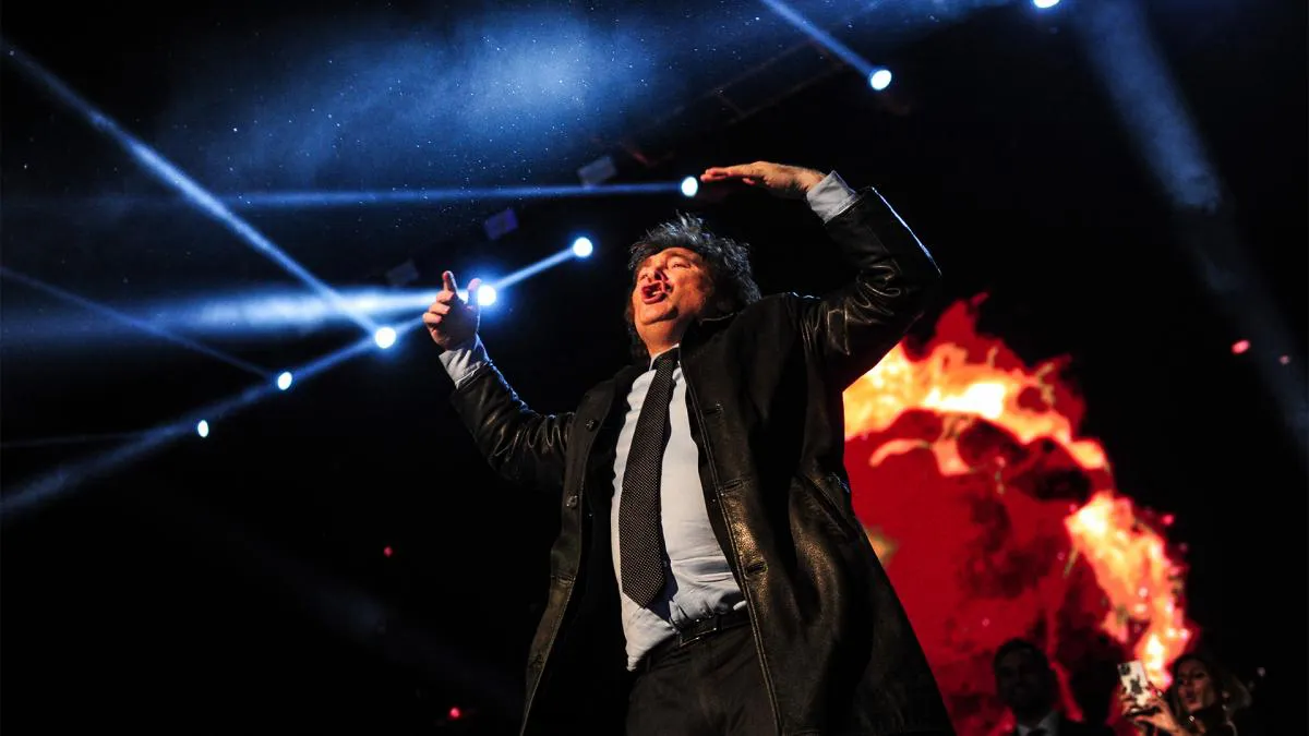 MILEI cerró su campaña a todo ritmo