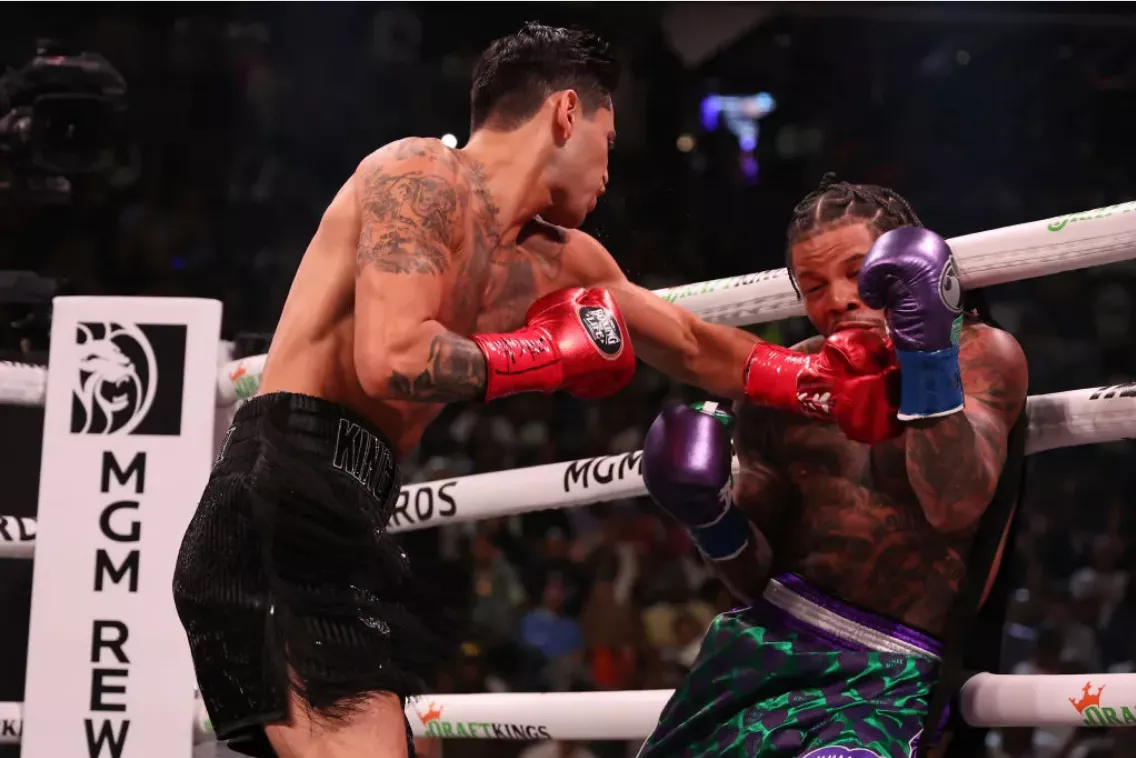 Gervonta Davis soporta el ataque de Rayan García