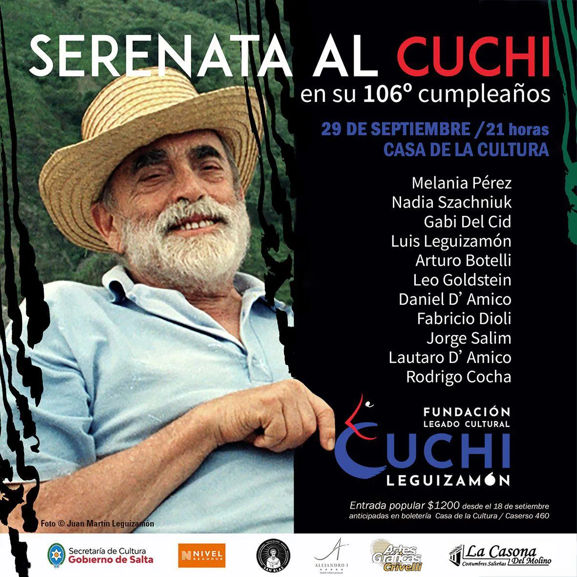 Homenaje al Cuchi Leguizamón