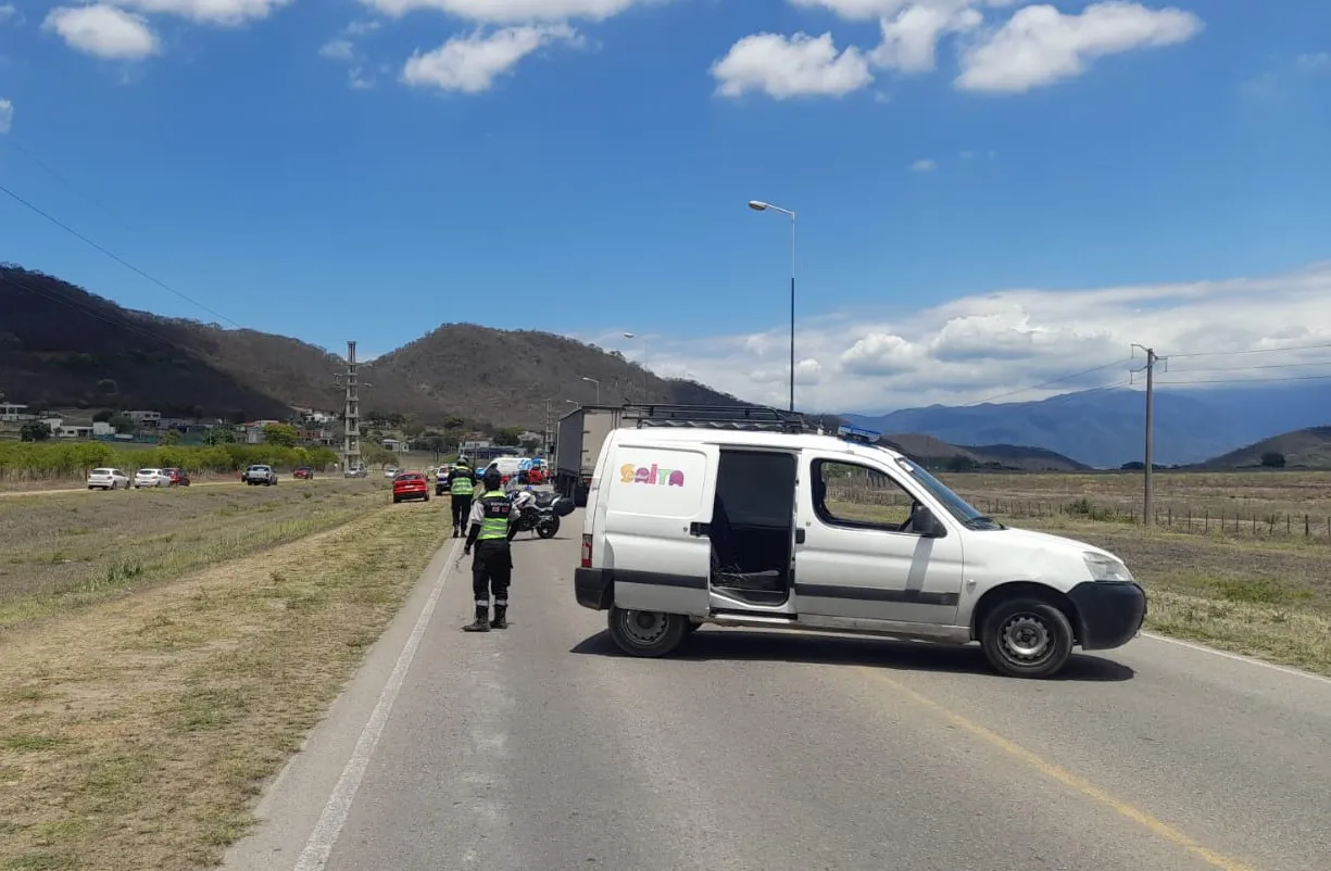 Acceso Norte - tránsito cortado