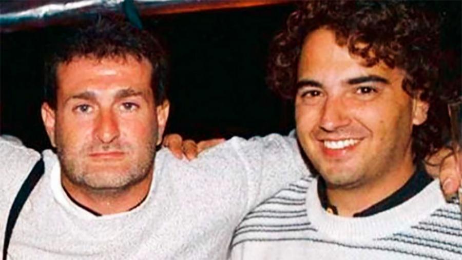 Gabriel Michi con Cabezas en la casa de Andreani poco antes del crimen