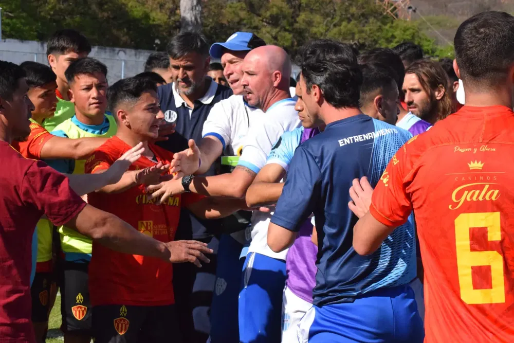 gimnasia 1 sarmiento 0 tumulto