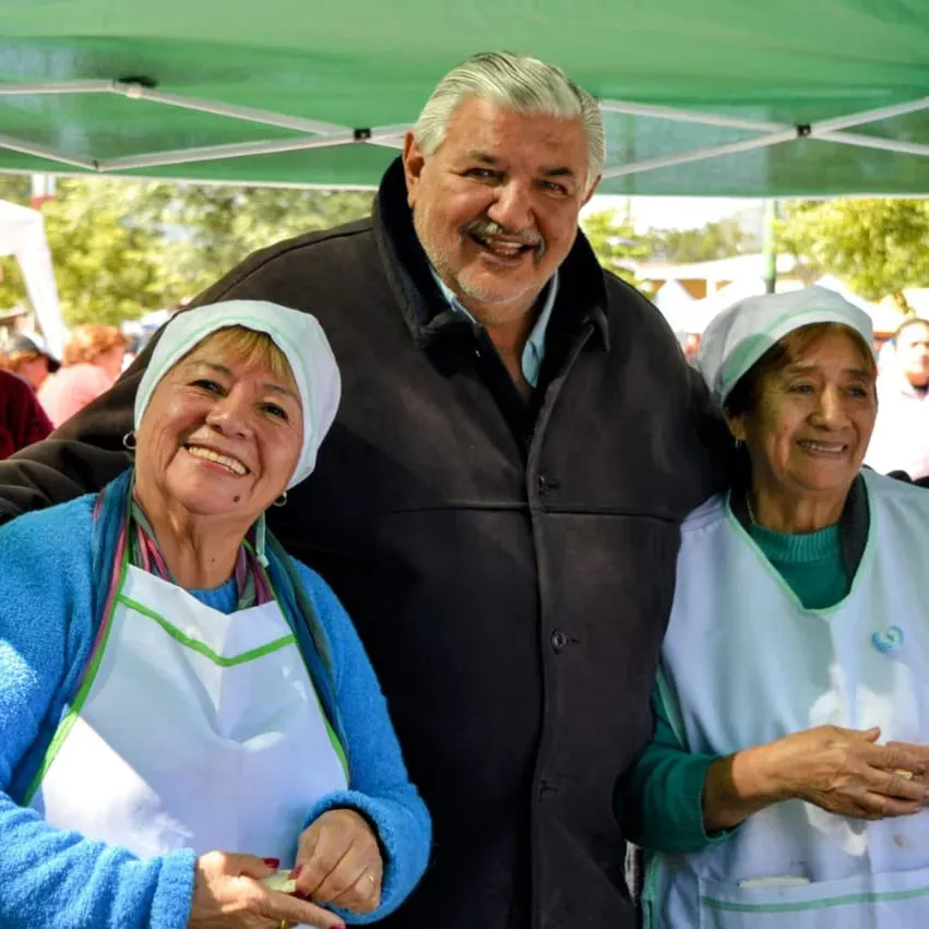 Juan José Esteban en la Feria de la Empanadas (1)