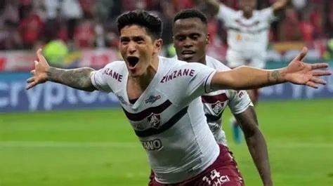 Cano grita el gol que le valió al Fluminense llegar a finalista