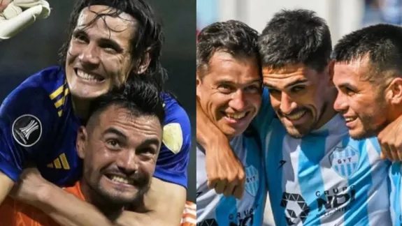 gimnasia festeja ante boca