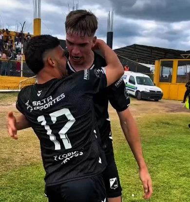 Vedoya y Borda los autores de los goles cuervos