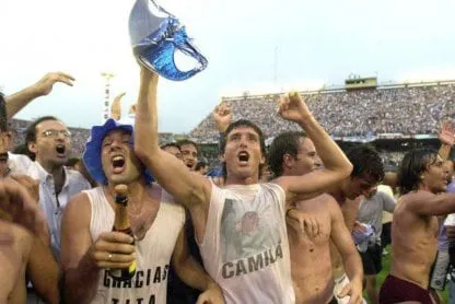 Racing campeón en el 2001
