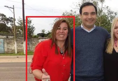 CASO LOAN Victoria Caillaba con el gobernador radical de Corrientes