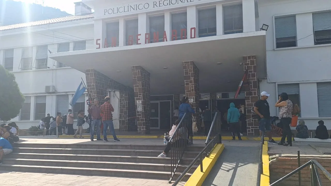 Hospital San Bernardo entrada principal