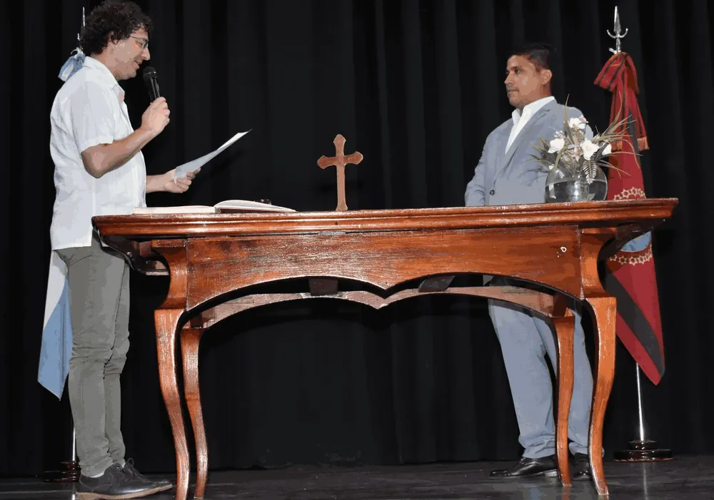 Rosso con el nuevo sec de gobierno Emanuel Nieva (3)