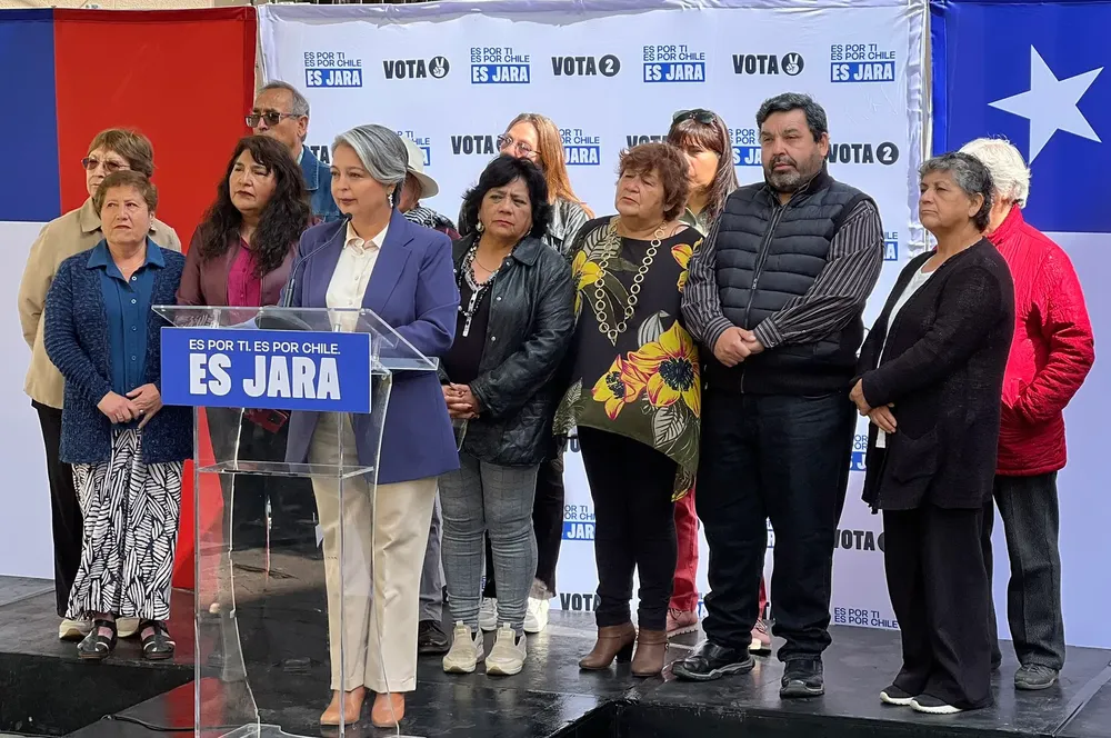 Jeannette Jara candidata del PC para la presidencia