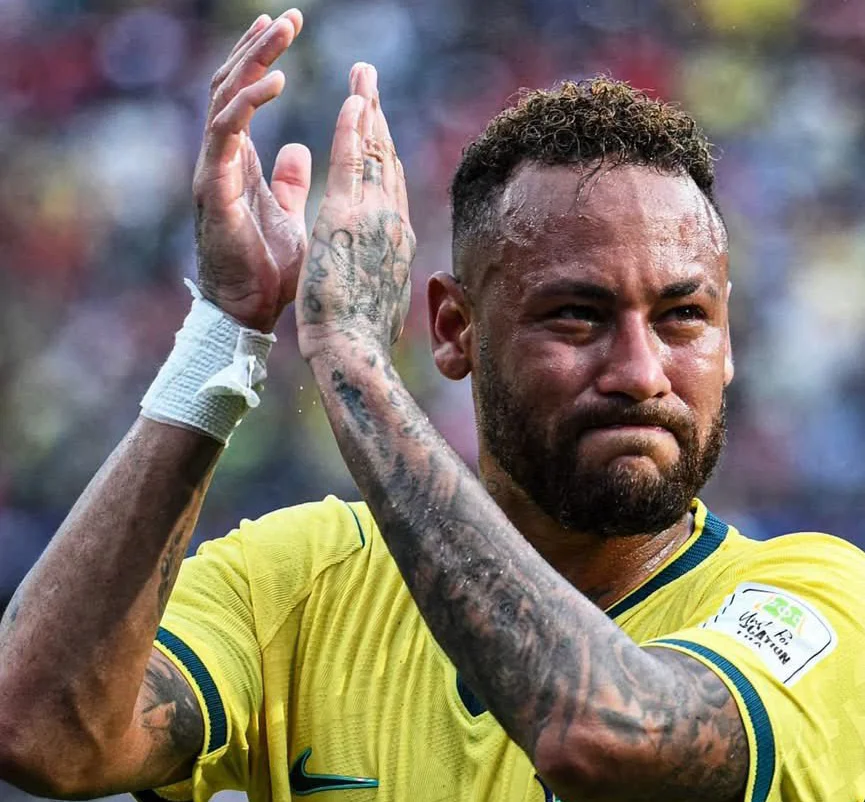 Neymar se despidió