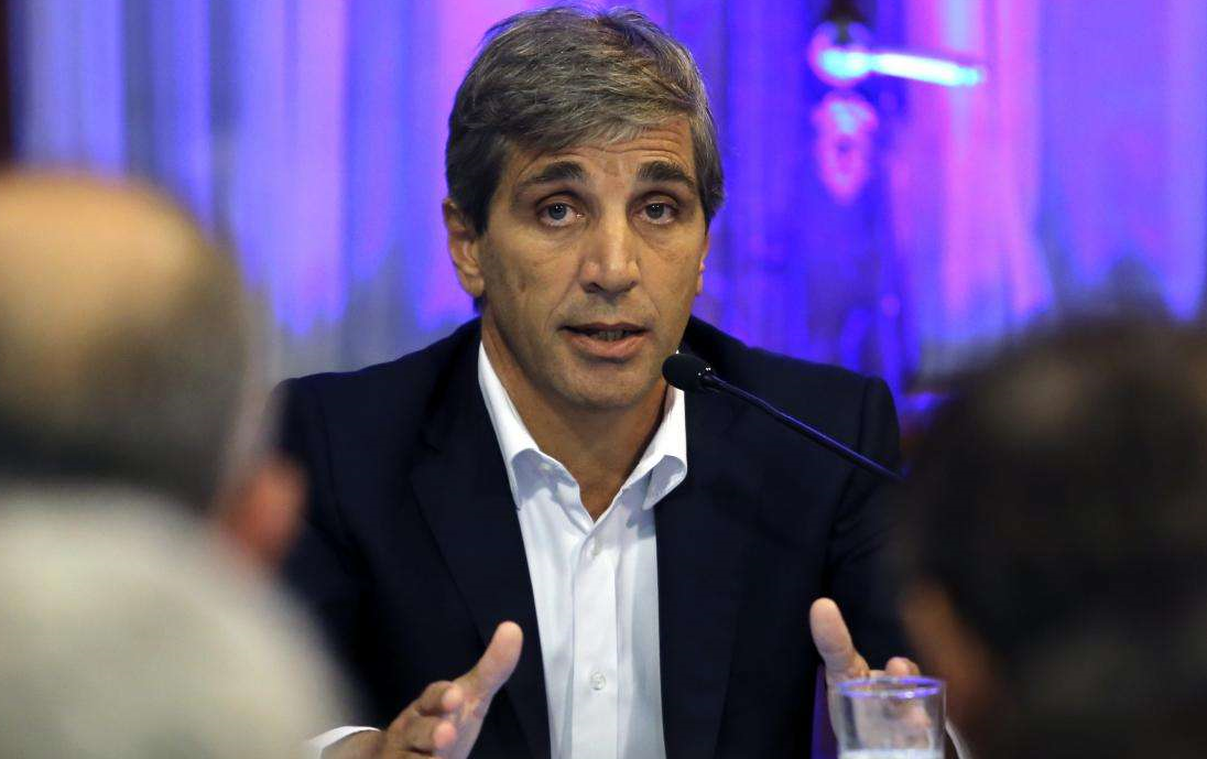 Luis Caputo nuevo presidente del Banco Central web