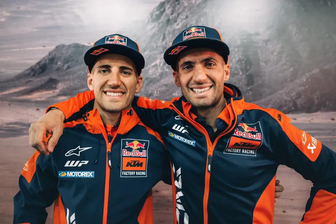 Luciano y Kevin Benavides