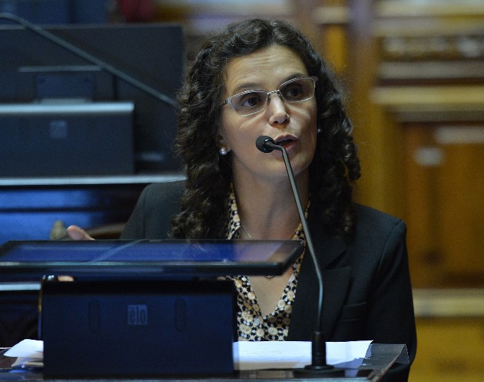 Cristina Fiore: "Estoy en contra de la ley de despenalización del aborto"