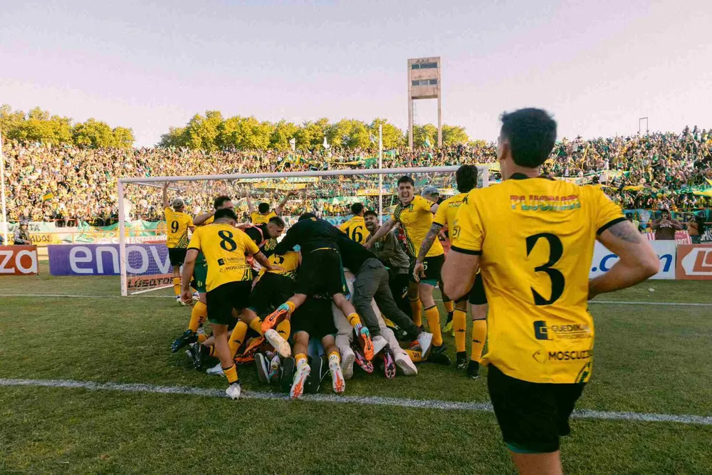 Aldosivi festeja su paso a la final con los tucumanos (1)