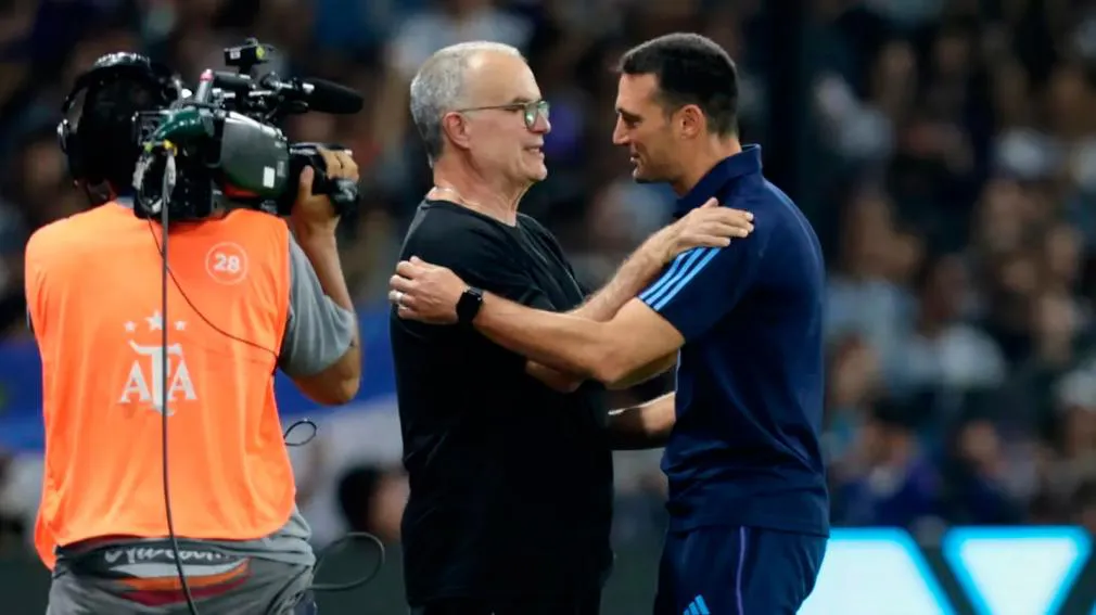 scaloni con bielsa