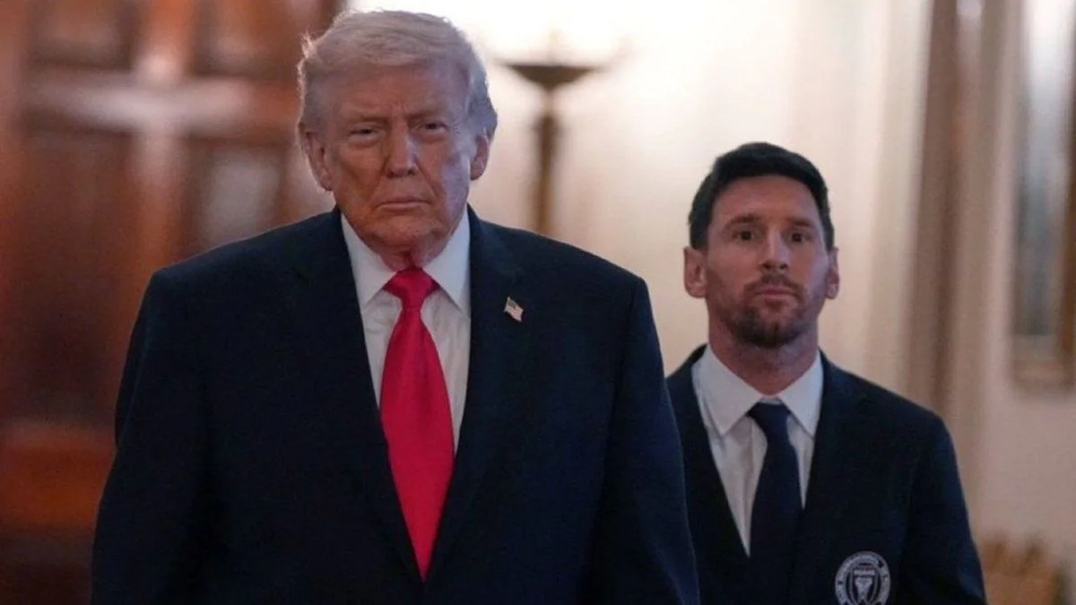 messi trump
