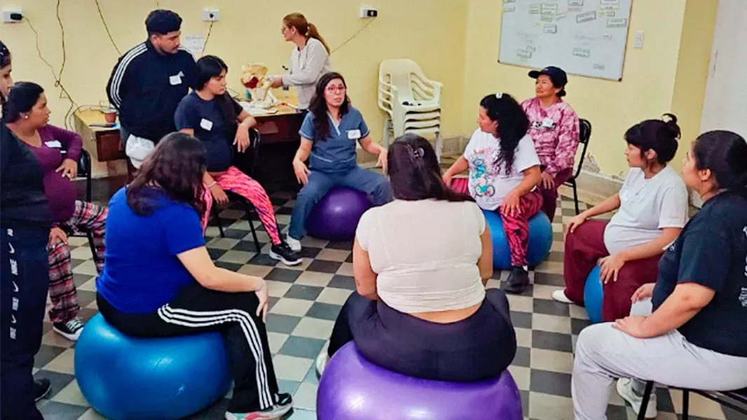 embarazadas parto taller