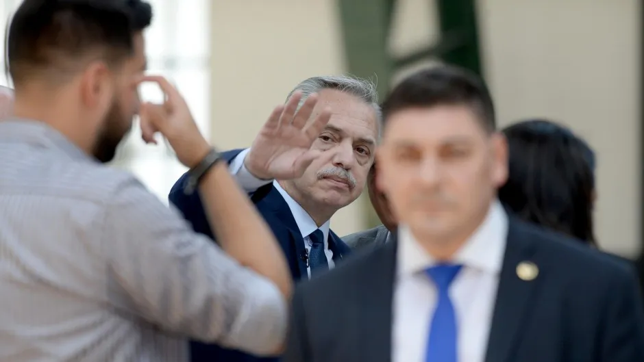 Alberto Fernández habló de su perfil golpeador