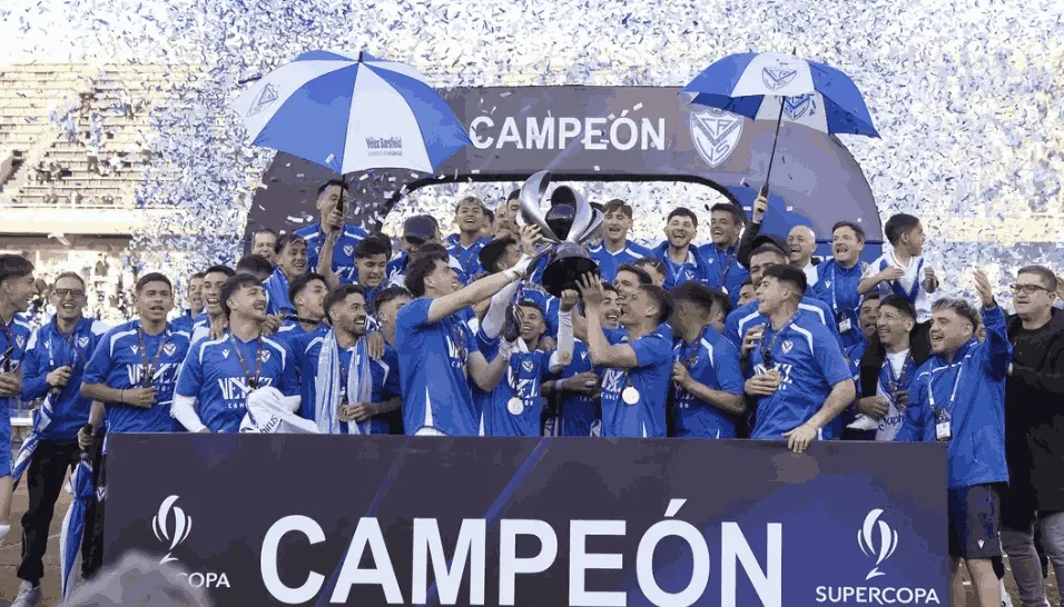 Vélez campeón de la Supercopa Argentina