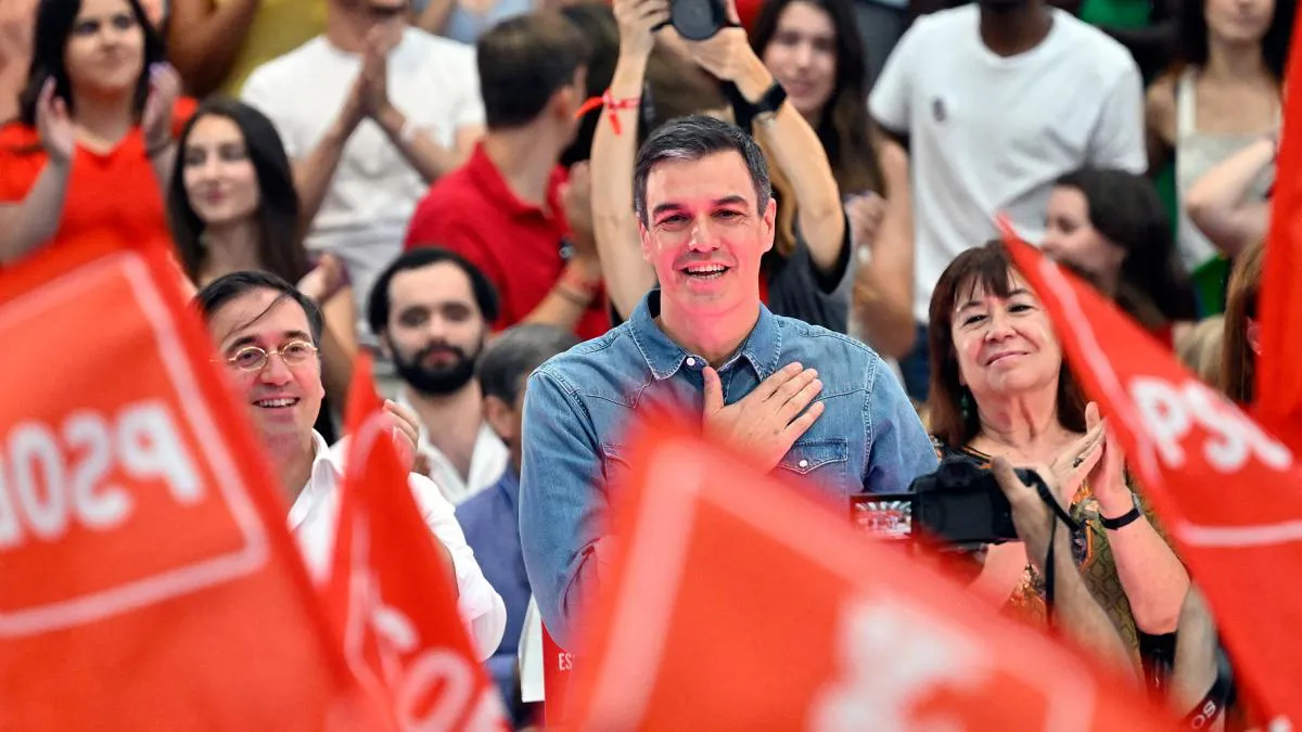 ESPAÑA Pedro Sánchez va por la reelección