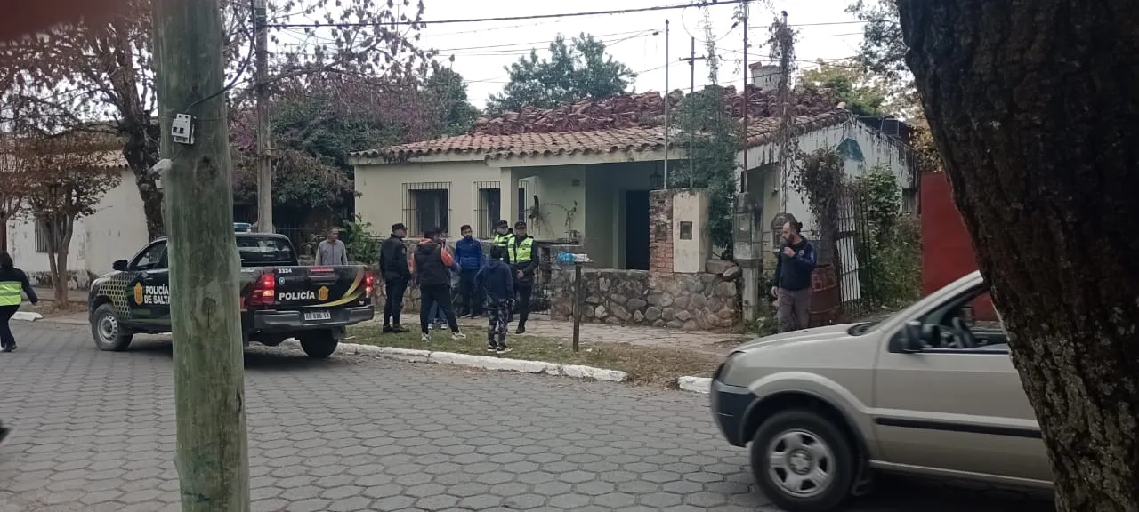 LA CALDERA incidentes entre los bandos de Calabró Y Daniel Moreno 002