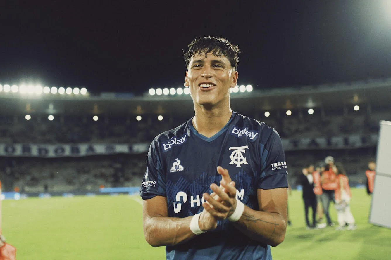 Agustín Dávila la sorpresiva figura del triunfo de Talleres