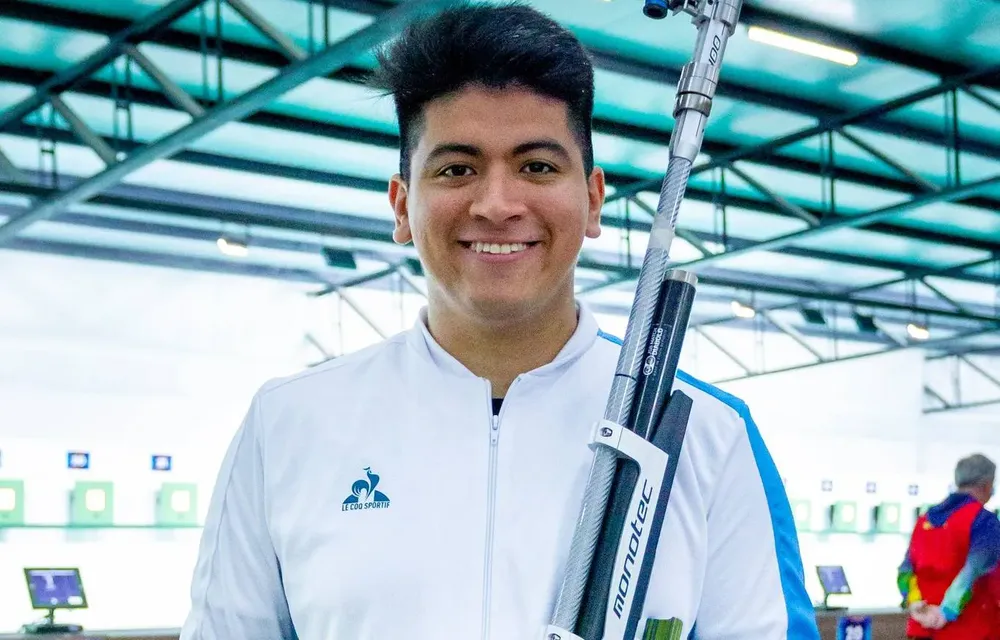 Julián Gutiérrez está en la final olímpica de rifle de aire 10 mts catamarqueño009