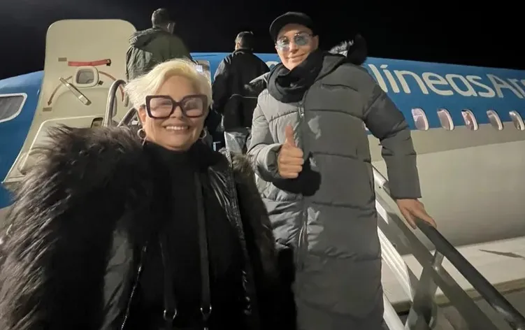 Carmen Barbieri y Marcelo Polino