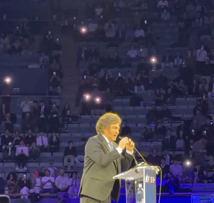 Milei el forum de Madrie