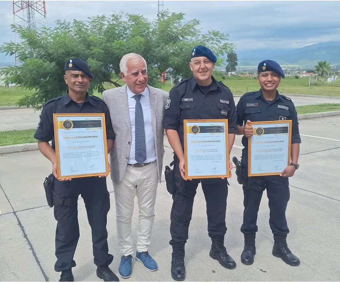 Policias reconocidos