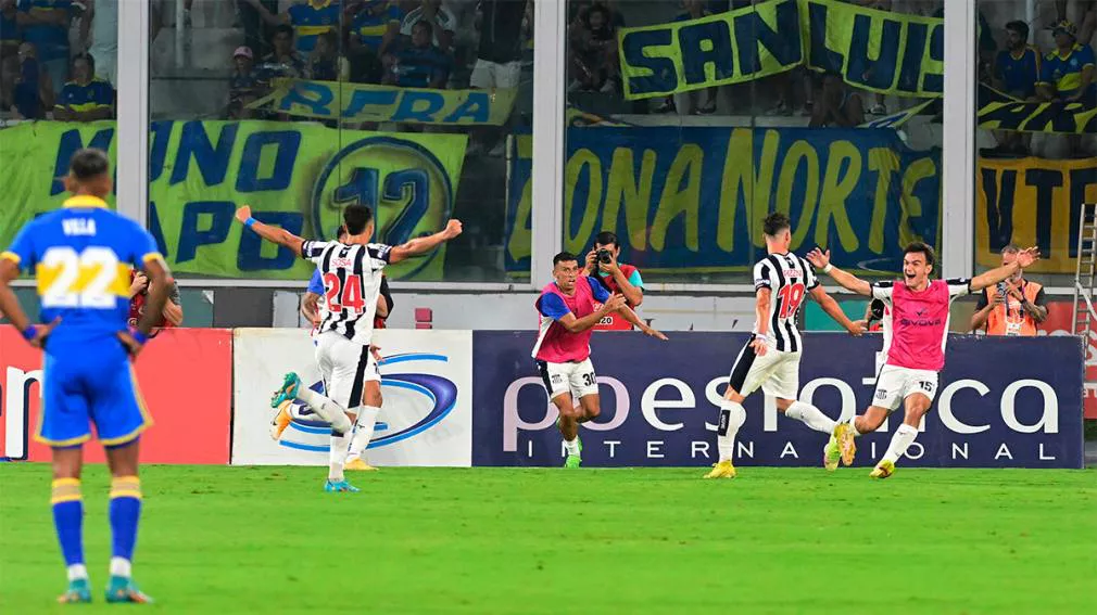 talleres le gano a Boca