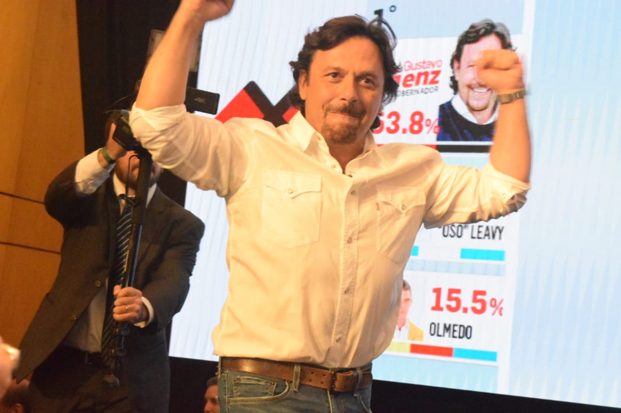 Arrasador triunfo de Gustavo Sáenz: "empezamos una nueva historia en Salta"