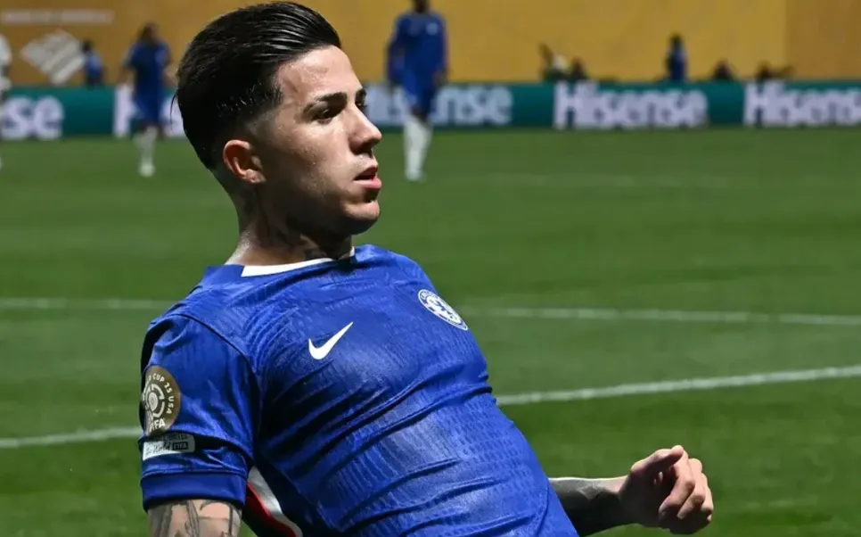 Enzo Fernández campeón de clubes con el Chelsea