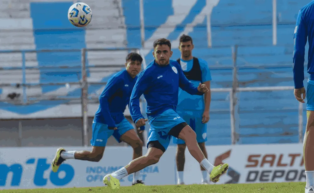 Gimnasia y Tiro en una práctica