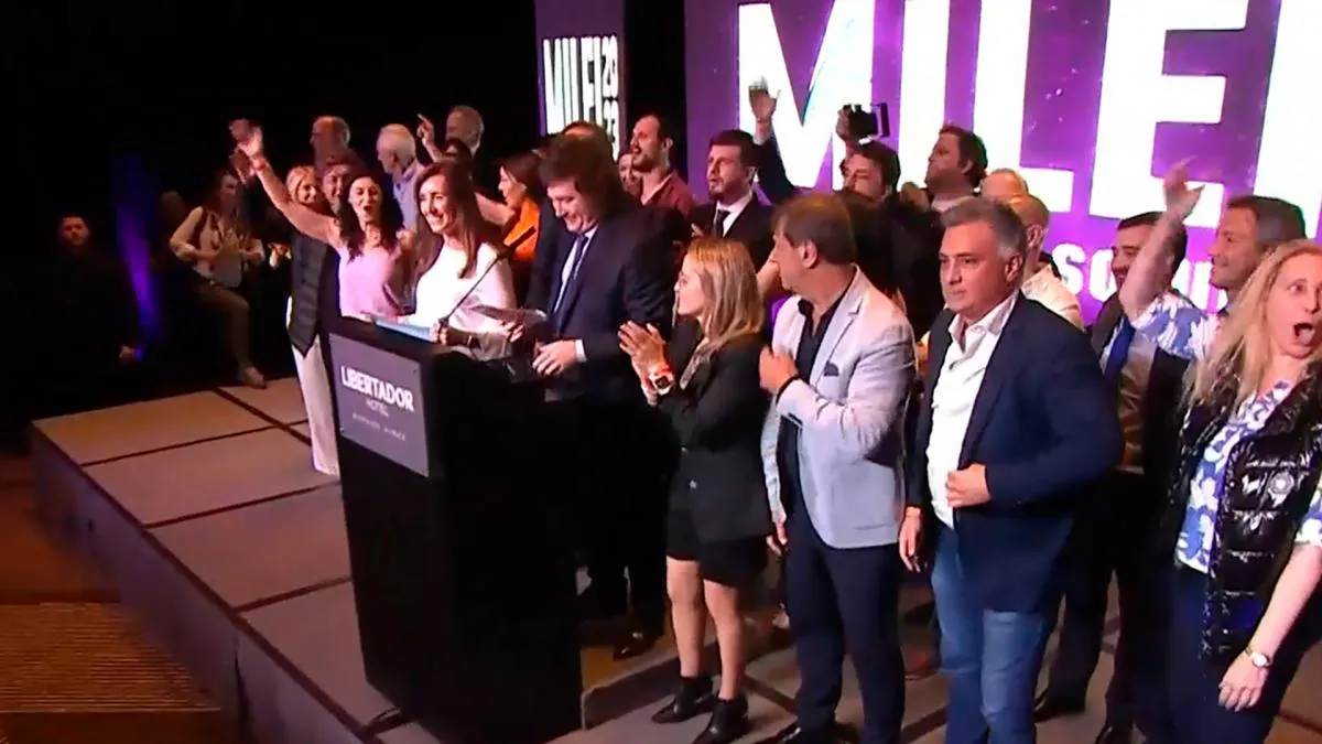 Milei y su discurso para ir al balotaje