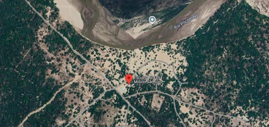 Ubicacion de la escuela Mision San Luis