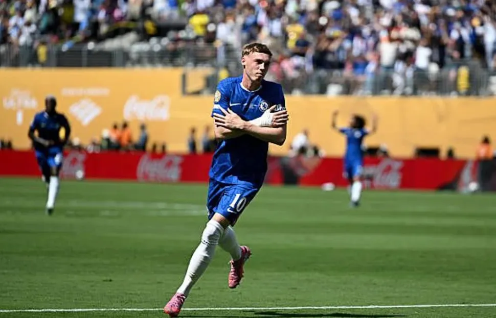 Palmer el goleador del campeón mundial Chelsea