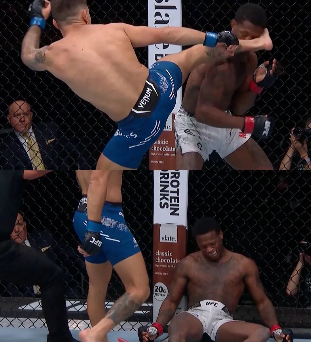 Esteban Ribovics y su espectacular patada