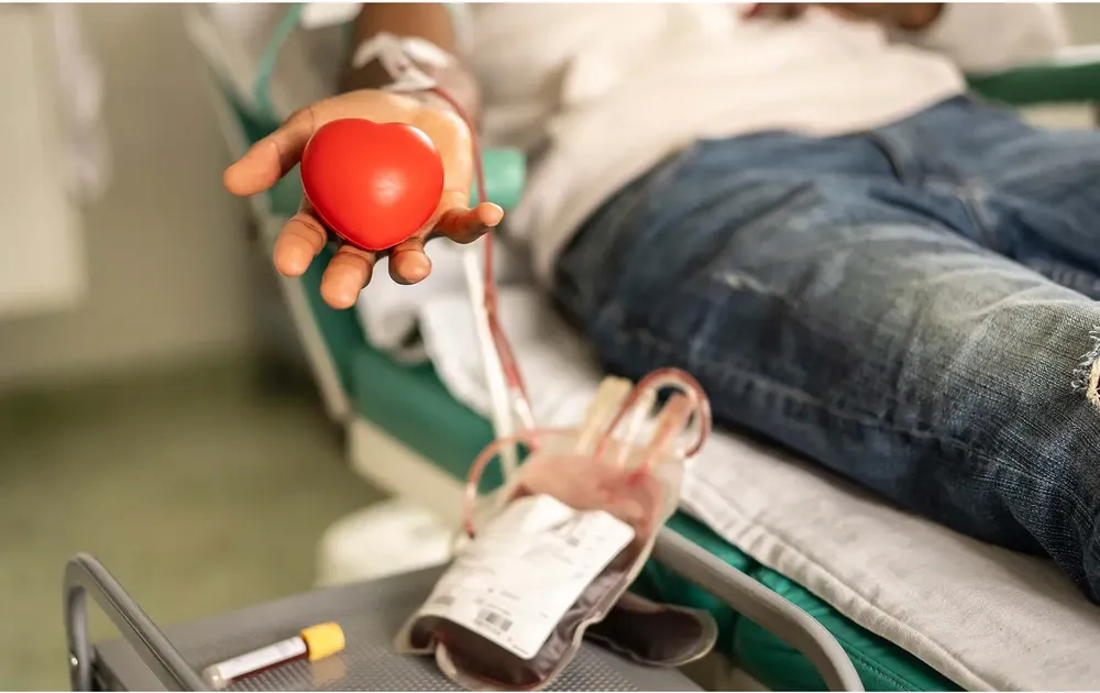 donante de sangre