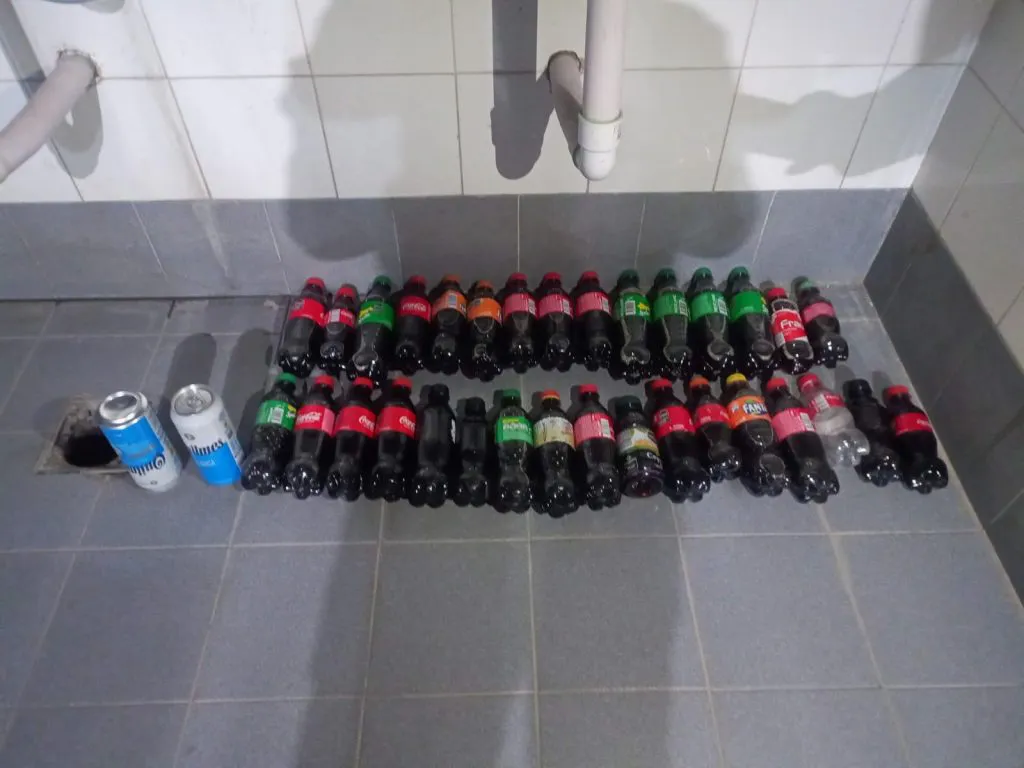 Operativo policial en el Martearena